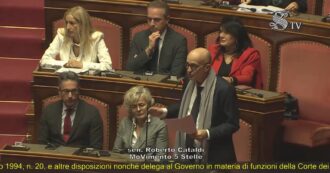 Copertina di “Riforma Corte dei Conti? Date via libera a qualsiasi forma di illegalità”: l’intervento del senatore M5s contro il governo