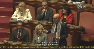 Copertina di “Riforma Corte dei Conti? Date via libera a qualsiasi forma di illegalità”: l’intervento del senatore M5s contro il governo