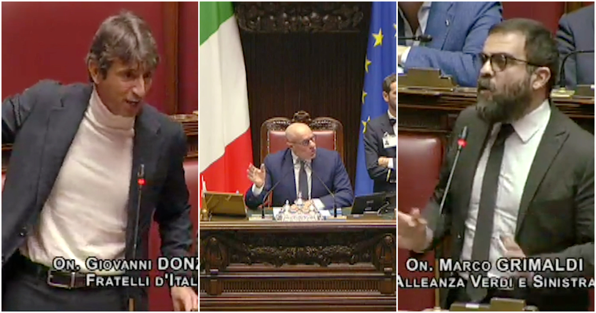 Fondi ad Hamas, caos alla Camera: Donzelli attacca Boldrini e Ascari. Grimaldi imbestialito con Rampelli: “Non sa gestire l’Aula” Fondi ad Hamas, caos alla Camera: Donzelli attacca Boldrini e Ascari. Grimaldi imbestialito con Rampelli: “Non sa gestire l’Aula”