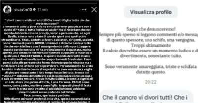 Copertina di “Leggere queste parole ha aperto una voragine nel mio cuore”: lo sfogo di Castrovilli dopo gli insulti social ricevuti