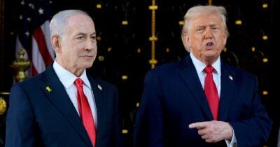 Copertina di Trump intima a Netanyahu:  “Ricostruire ora la Striscia”