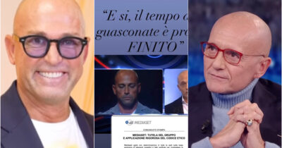 Copertina di “Il tempo delle guasconate è proprio finito”: Stefano Bettarini commenta l’autosospensione di Signorini da Mediaset con un vecchio filmato sui social. E poi lancia una frecciata al conduttore del GF