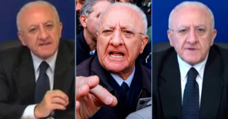 Copertina di “Miserabili mille volte”, portaseccia, lanciafiamme, mezze pippe, wurstel a colazione: 10 anni di frasi iconiche di Vincenzo De Luca | Il videoblob