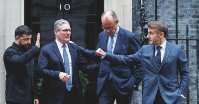 Copertina di Tregua, l’Europa spara alto:  “Truppe americane a Kiev”