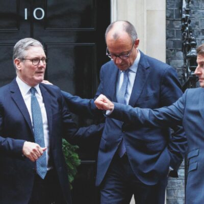 Copertina di Tregua, l’Europa spara alto:  “Truppe americane a Kiev”