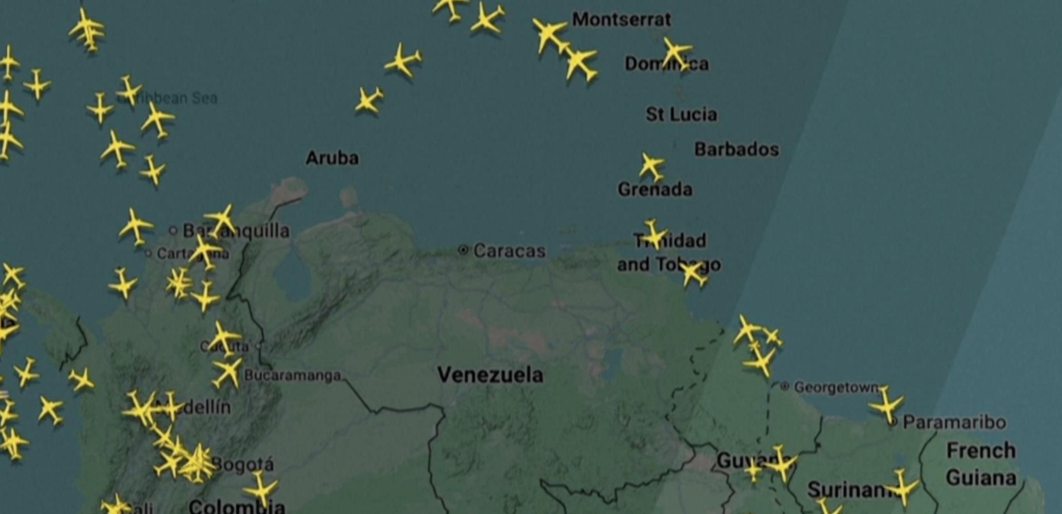 caracas sotto attacco lo spazio aereo venezuelano completamente deserto durante gli attacchi statunitensi da Ilfattoquotidiano.it caracas sotto attacco lo spazio aereo venezuelano completamente deserto durante gli attacchi statunitensi