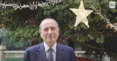 Copertina di Luminarie, torroncini e brindisi: in casa Schifani il Natale è di lusso