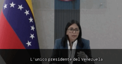 Copertina di Il video della vice di Maduro Delcy Rodriguez: “Rilasciatelo, è lui l’unico presidente del Venezuela”