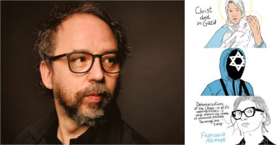 Copertina di La ‘Squid Game’ Gaza e i volti dei reporter uccisi da Israele: il massacro nella Striscia nella penna del fumettista Gianluca Costantini