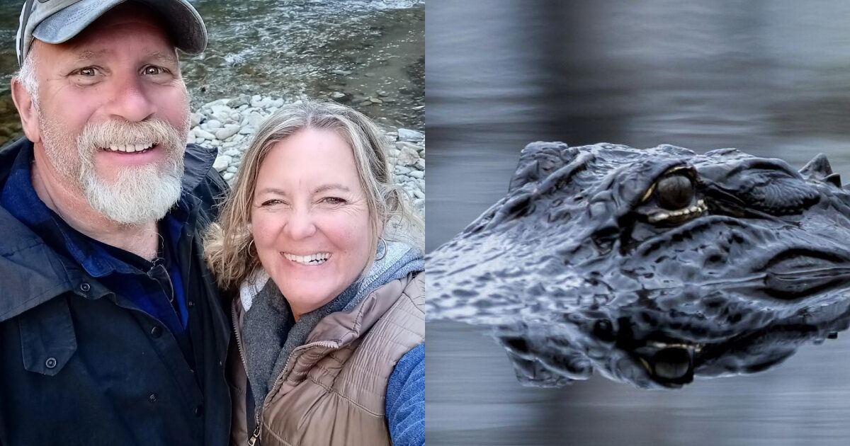 Donna sbranata da un coccodrillo dopo essere caduta dalla canoa. Il marito: “Ho provato a liberarla ma l’alligatore l’ha trascinata sott’acqua”