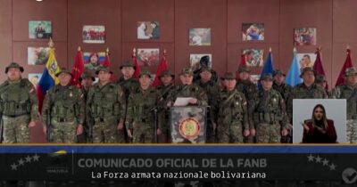 Copertina di Il ministro della Difesa venezuelano in tenuta militare: “Riconosciamo Rodriguez presidente a interim”. Poi l’appello “alla pace e all’ordine”