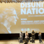 Copertina di Sala piena a Roma per la proiezione speciale di Disunited Nations con il regista Cotteret, Albanese e Oliva: “Teniamo accesa la luce sulla Striscia”