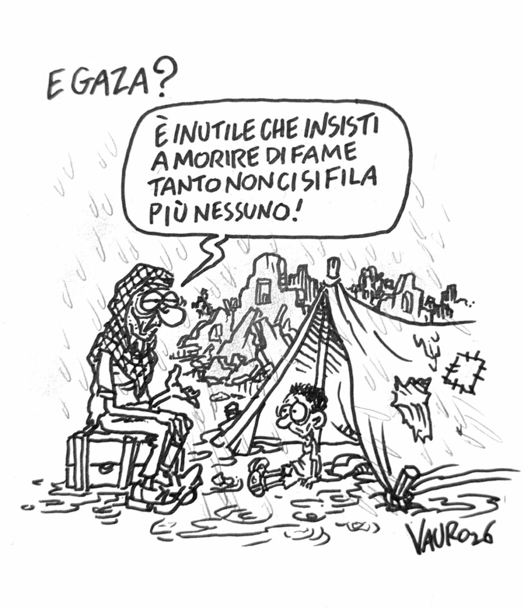 La vignetta di Vauro