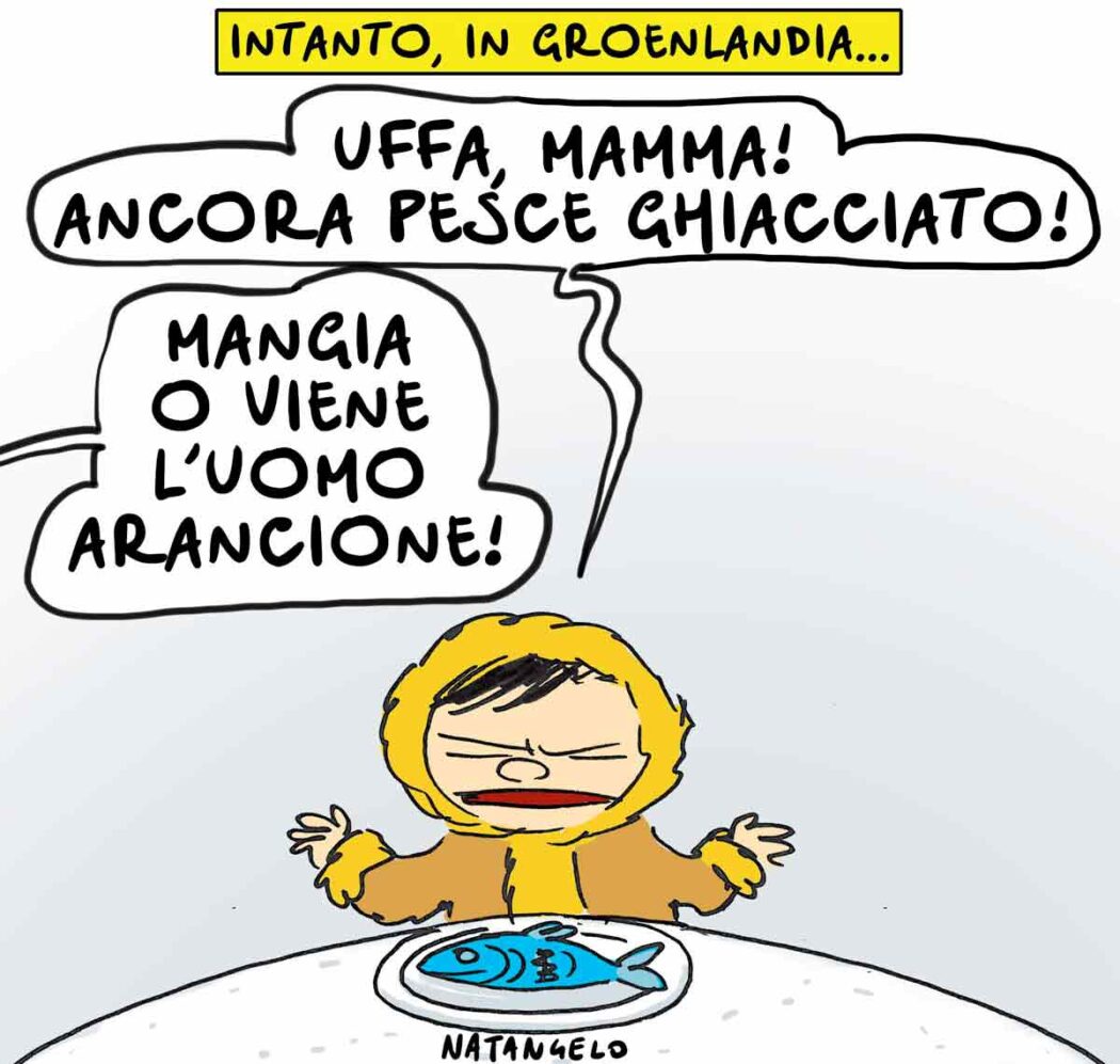 La vignetta di Natangelo