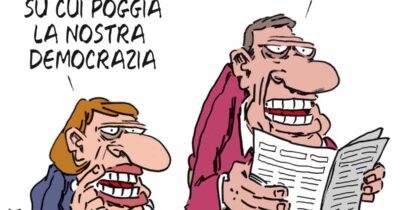 Copertina di La vignetta di Franzaroli