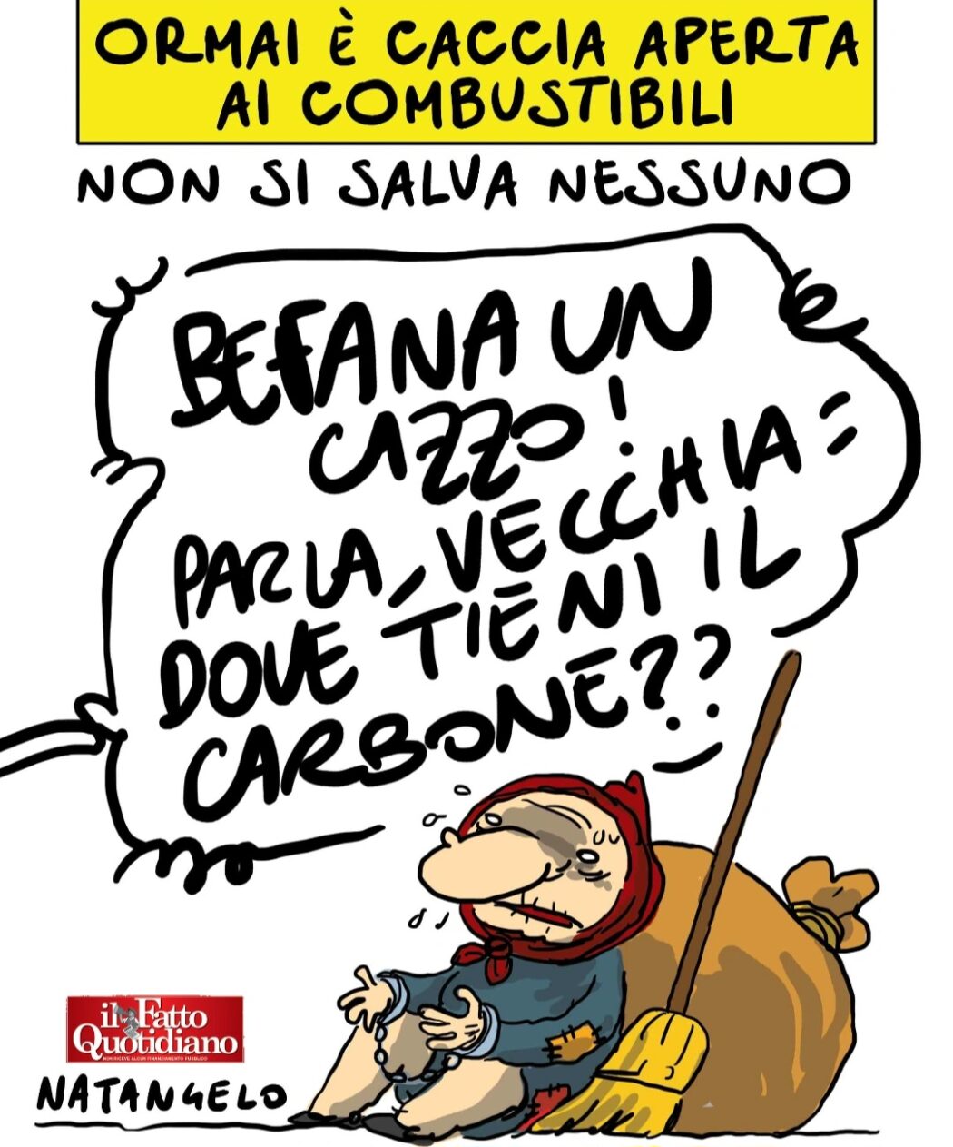 Copertina di Befana un cazzo