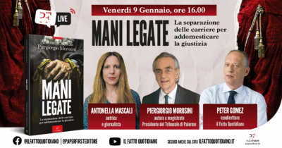 Copertina di Separazione delle carriere –  il confine sottile tra controllo e potere. La diretta con Gomez, Mascali e Morosini