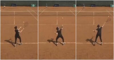 Copertina di Non sa giocare e non conosce le regole: l’imbarazzante partita della tennista con una wild card al torneo di Nairobi – Video