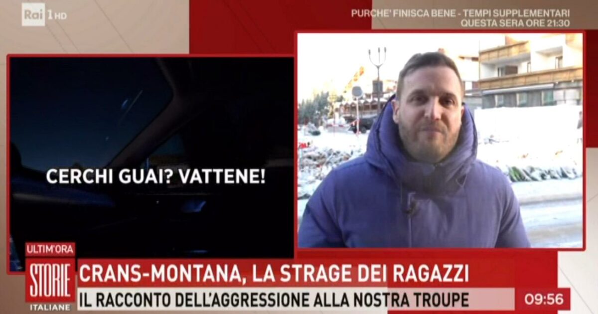 “Accerchiati e colpiti da presunti dipendenti dei coniugi Moretti, gestori de ‘Le Constellation’”: la testimonianza del giornalista Rai Alessandro Politi