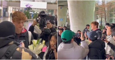 Copertina di I coreani impazziti per Sinner: il video dell’accoglienza in aeroporto tra foto, autografi e mazzi di fiori