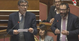 Copertina di Giorgetti: “Fondi per armi non da spesa sociale”. Patuanelli: “Dove li prenderete? Ipotecate risorse del Paese”