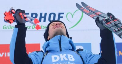 Copertina di Freddezza e lacrime: Giacomel vince la sprint di Oberhof, poi la dedica all’amico Bakken. “Non ho nulla di cui essere felice oggi”