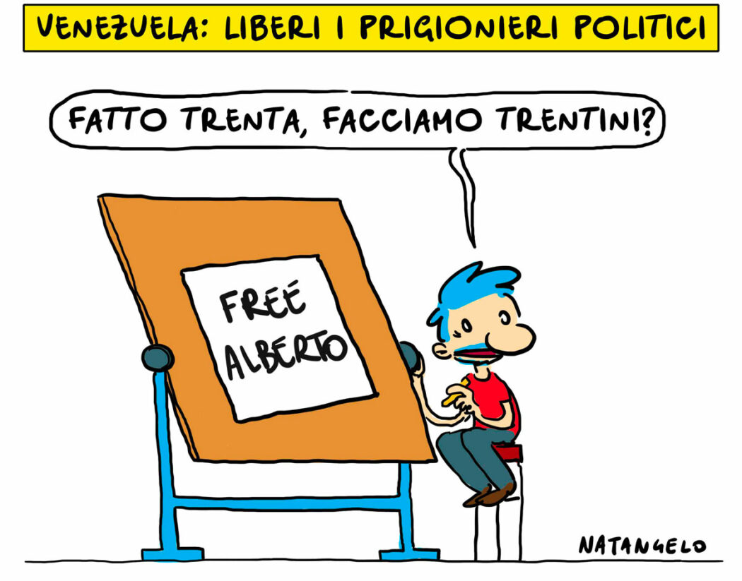 La vignetta di Natangelo