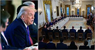 Copertina di Trump incontra le compagnie petrolifere: “Usa decideranno chi potrà lavorare in Venezuela”. C’è anche Descalzi: “Eni pronta a investire”