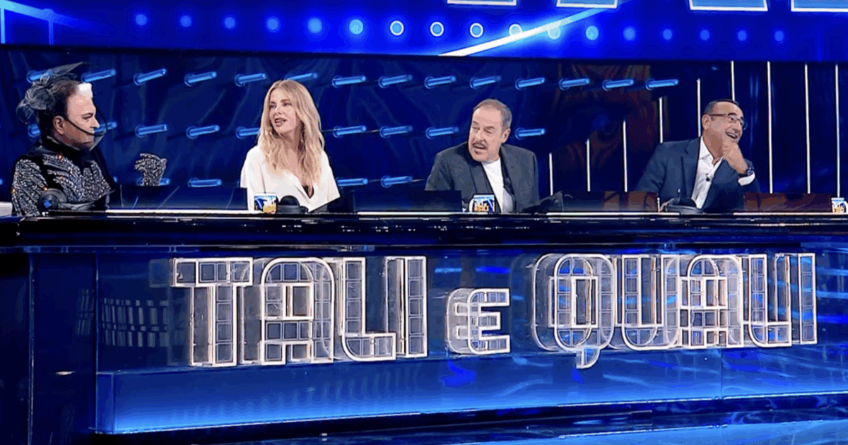Le pagelle della prima puntata di Tali e Quali Show: Nicola Savino ancora non ci crede (6,5), Alessia Maruzzi in un ruolo ‘non suo’ (5,5), Carmen Di Pietro… Tutti i voti