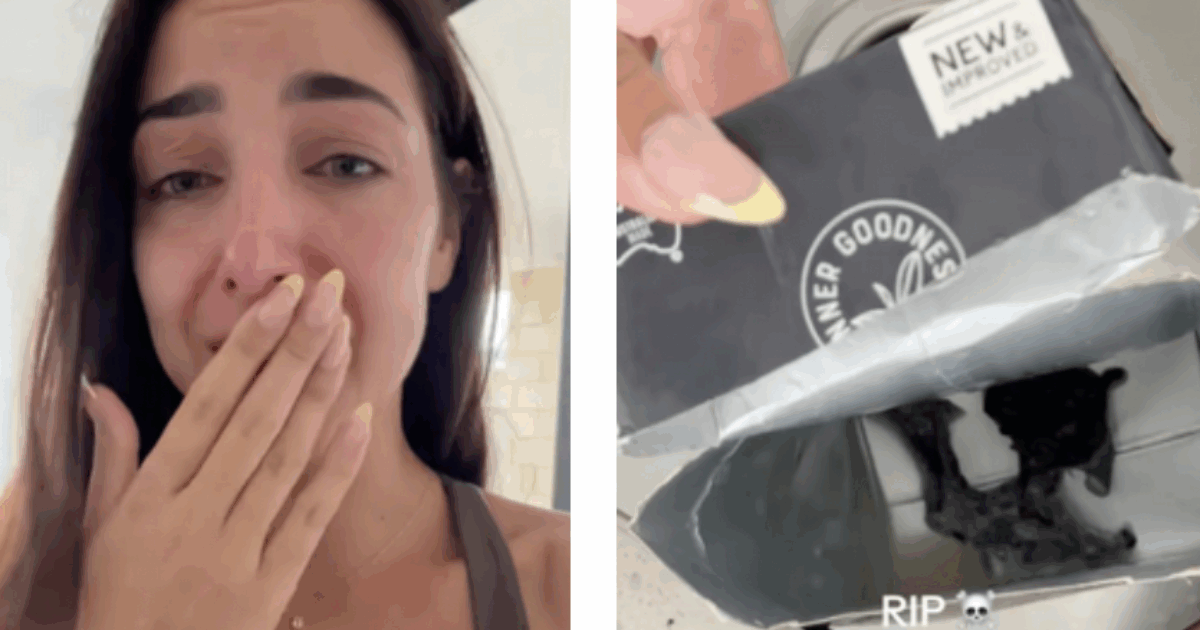 Fa una scoperta agghiacciante sul fondo di un cartone di latte: “Non posso credere di averlo bevuto ieri, ho pensato a un topo ma era altro”