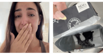 Copertina di Fa una scoperta agghiacciante sul fondo di un cartone di latte: “Non posso credere di averlo bevuto ieri, ho pensato a un topo ma era altro”