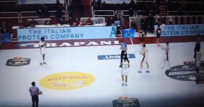 Copertina di Trapani Shark, una vergogna senza fine: anche contro Trento la partita dura 4 minuti, umiliati ancora dei ragazzini