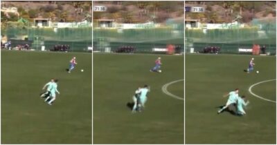 Copertina di Choc in Svizzera, calciatore impazzisce e aggredisce un compagno: “Stai zitto, piccolo basta**o” – Video