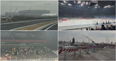 Copertina di Olimpiadi invernali, l’Ice Hockey Arena di Milano è un cantiere a cielo aperto: ecco come si presenta a 26 giorni dal via