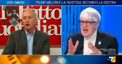 Copertina di Referendum, Travaglio a La7: “Così corruzione e reati fiscali finiranno sotto il tavolo”. Botta e risposta con Severgnini