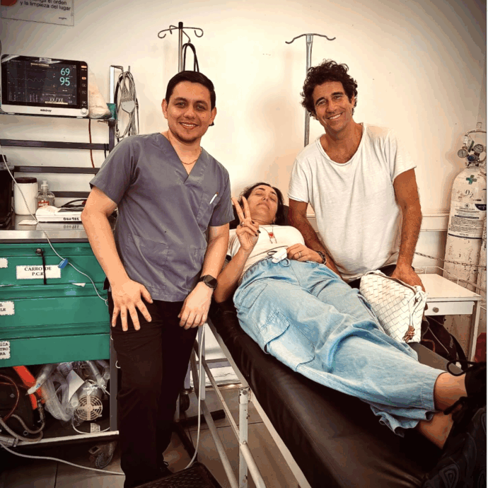 Caterina Balivo ha un malore all’aeroporto di Buenos Aires mentre sta per imbarcarsi sul volo di rientro, il marito: “Ha avuto un corpo a corpo con l’influenza”