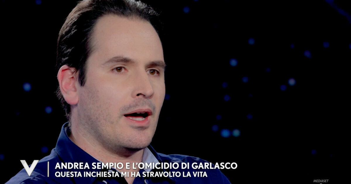 “Se conoscevo Alberto Stasi? No, qualche anno dopo l’omicidio ero in un locale di Garlasco con Marco Poggi e i nostri amici. Lo abbiamo visto e abbiamo chiesto di cambiare tavolo”: così Andrea Sempio a Verissimo