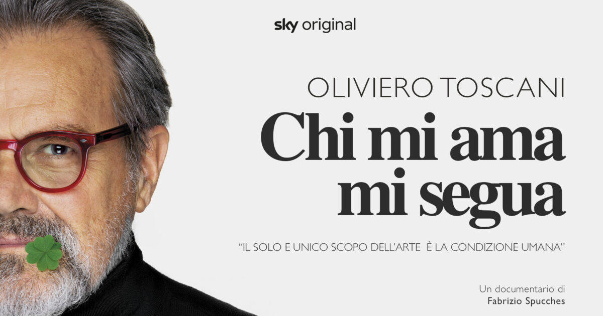 “L’unica foto che non vedrò mai è la mia da morto”: Oliviero Toscani raccontato nel nuovo documentario su Sky Arte