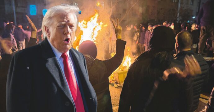 Copertina di Trump promette “aiuti” all’Iran: si salvi chi può 