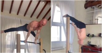 Copertina di A 57 anni l’esercizio è ancora perfetto: il video dell’incredibile allenamento di Jury Chechi