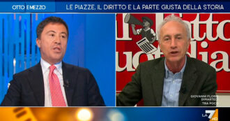 Copertina di Travaglio smentisce Bocchino: “La leggenda dei magistrati impuniti non regge ai fatti, chi non paga mai sono i politici”. Su La7