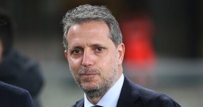 Copertina di La Fiorentina annuncia Paratici e usa la stessa foto del Tottenham, cancellando il logo dal cuscino. E c’è già un precedente con Vanoli