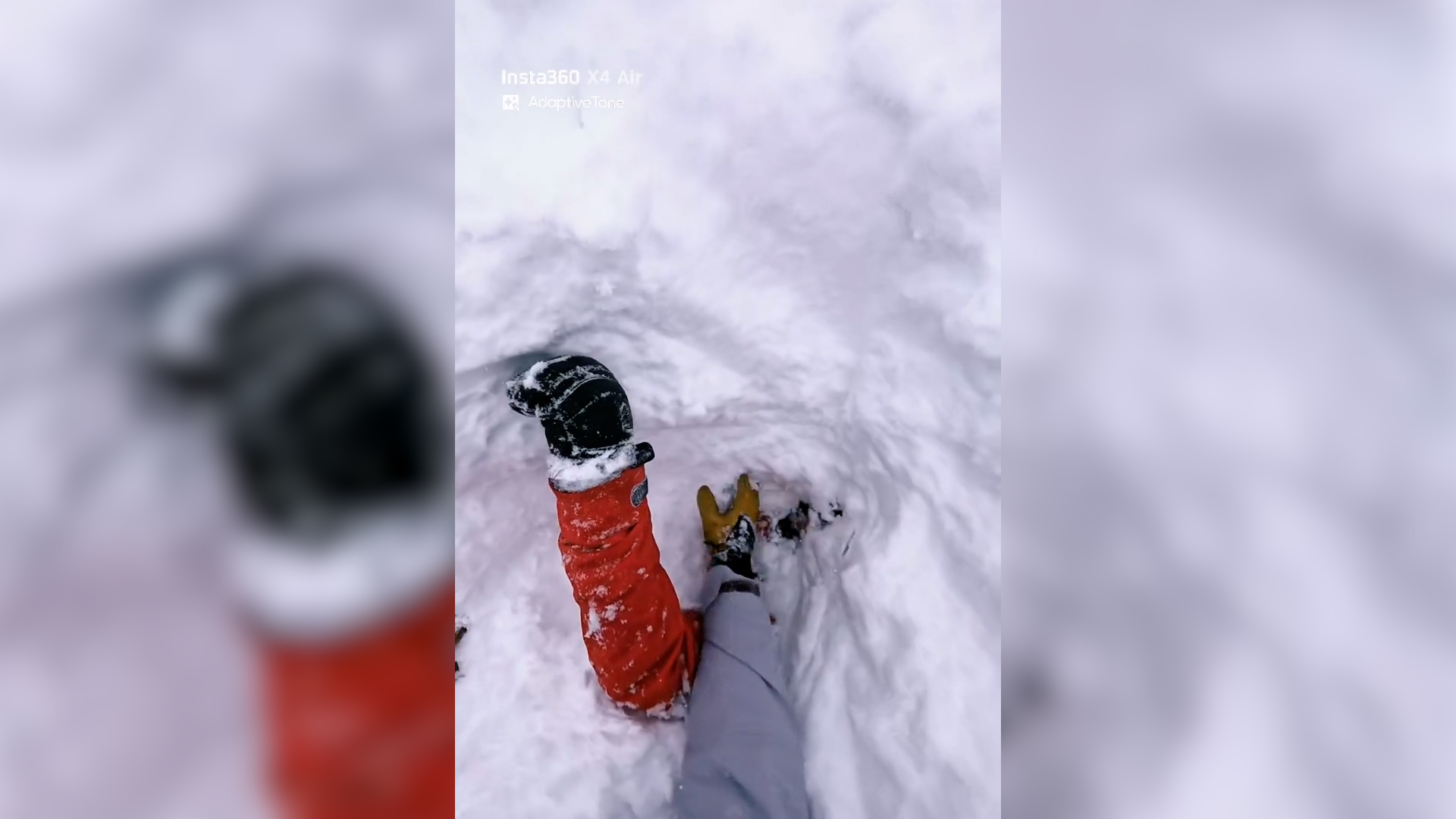 Sciatore seppellito dalla neve in Svizzera, emergono solo un braccio e un piede ma viene avvistato in lontananza: salvo per un soffio grazie a un 37enne italiano – Video