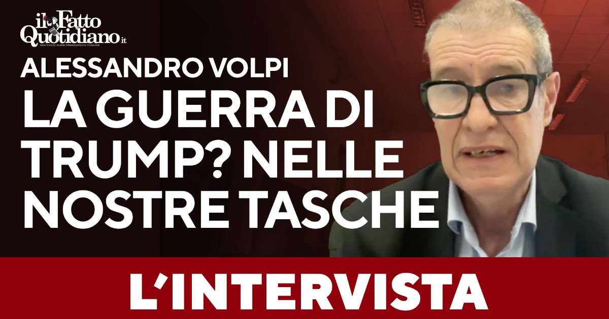 “La guerra di Trump? Nelle nostre tasche: tra riarmo e finanza siamo il bancomat di Wall Street”. L’intervista ad Alessandro Volpi
