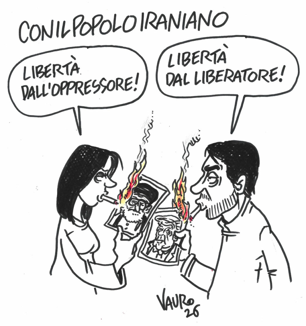La vignetta di Vauro