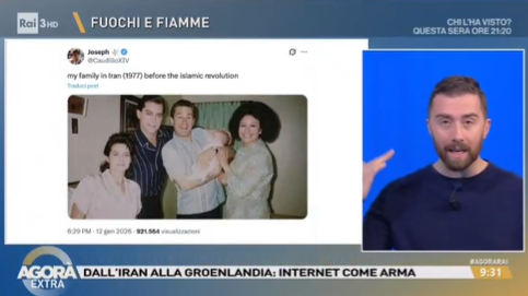 Gaffe di Marco Carrara durante la diretta di “Agorà”: scambia Robert De Niro e Ray Liotta per due iraniani degli anni ’70. Poi le scuse: “Errore dettato dalla fretta”