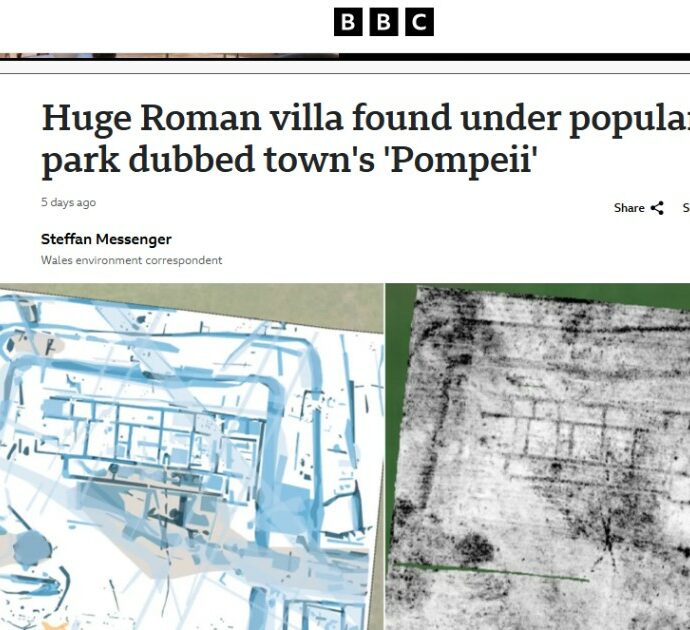 La “Pompei gallese”? In realtà è una villa romana ma è una “scoperta straordinaria”