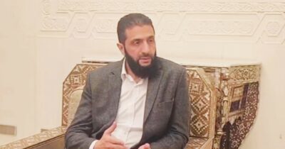 Copertina di Al Jolani ai curdi:  “Voi siete parte  della nazione”