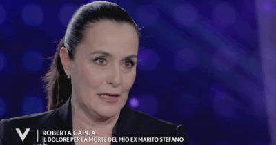 Copertina di “È morto all’improvviso a 58 anni. Ha avuto incidente, ha sbattuto la testa e la caduta è stata fatale. Sarà per sempre l’uomo più importante della mia vita”: il dolore di Roberta Capua a Verissimo