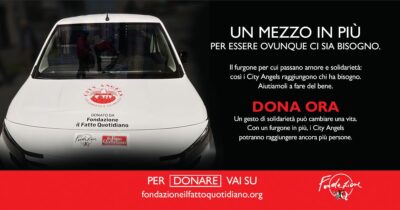 Copertina di La raccolta – Un mezzo in più, per essere ovunque ci sia bisogno. Sosteniamo City Angels
